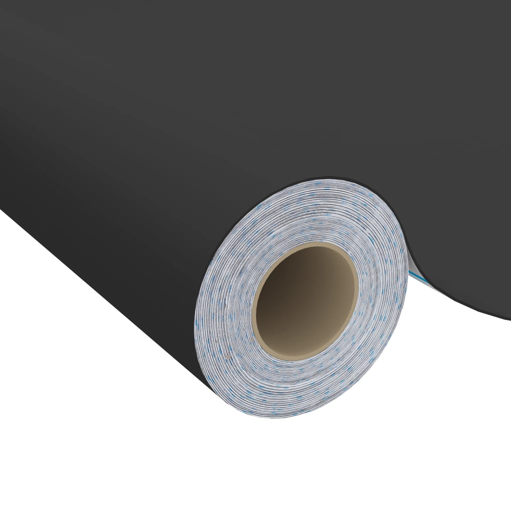 Vidaxl furniture film self-adhesive 500x90 cm PVC black