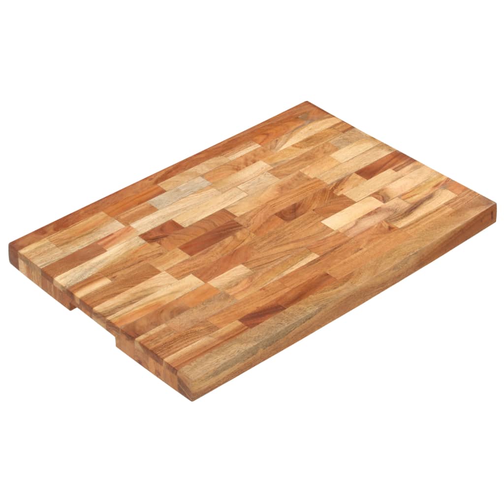 Blok sekanja vidaxl 60x40x4 cm trden akacia les