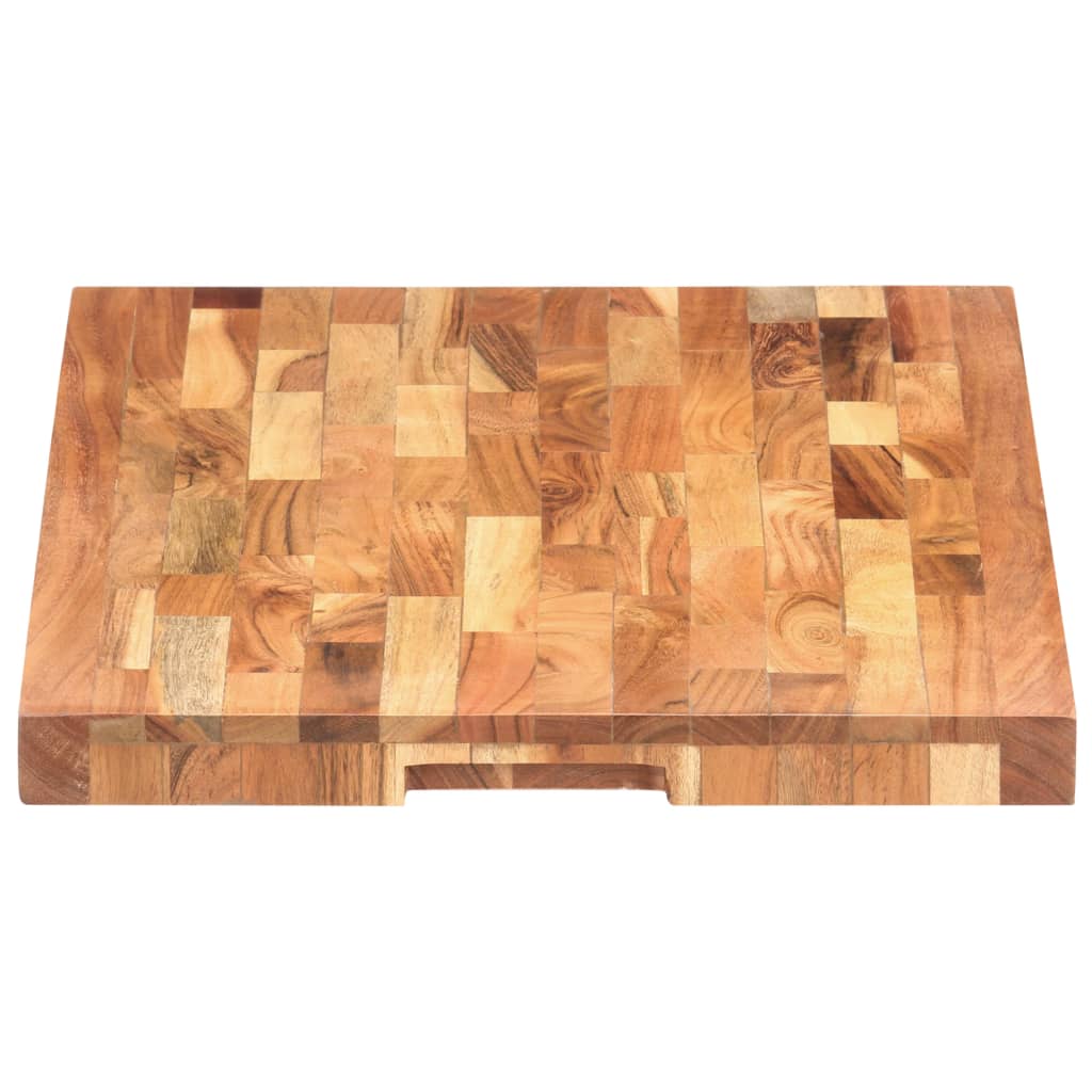 Blok sekanja vidaxl 60x40x4 cm trden akacia les