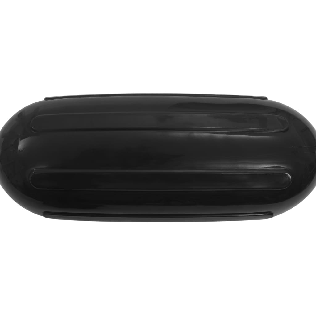 Cuscini di bootoot vidaxl 4 st 51x14 cm pvc nero