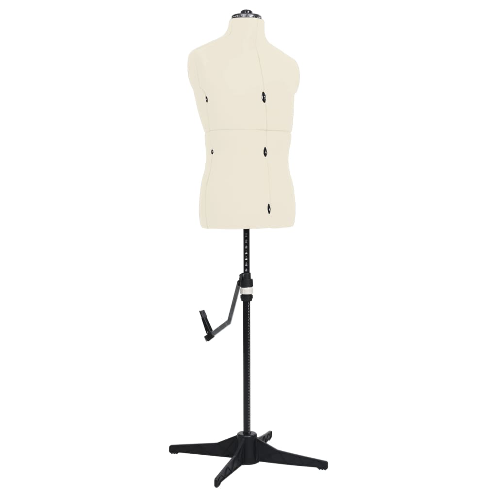 Vidaxl mannequin réglable mange 37-45 crème colored
