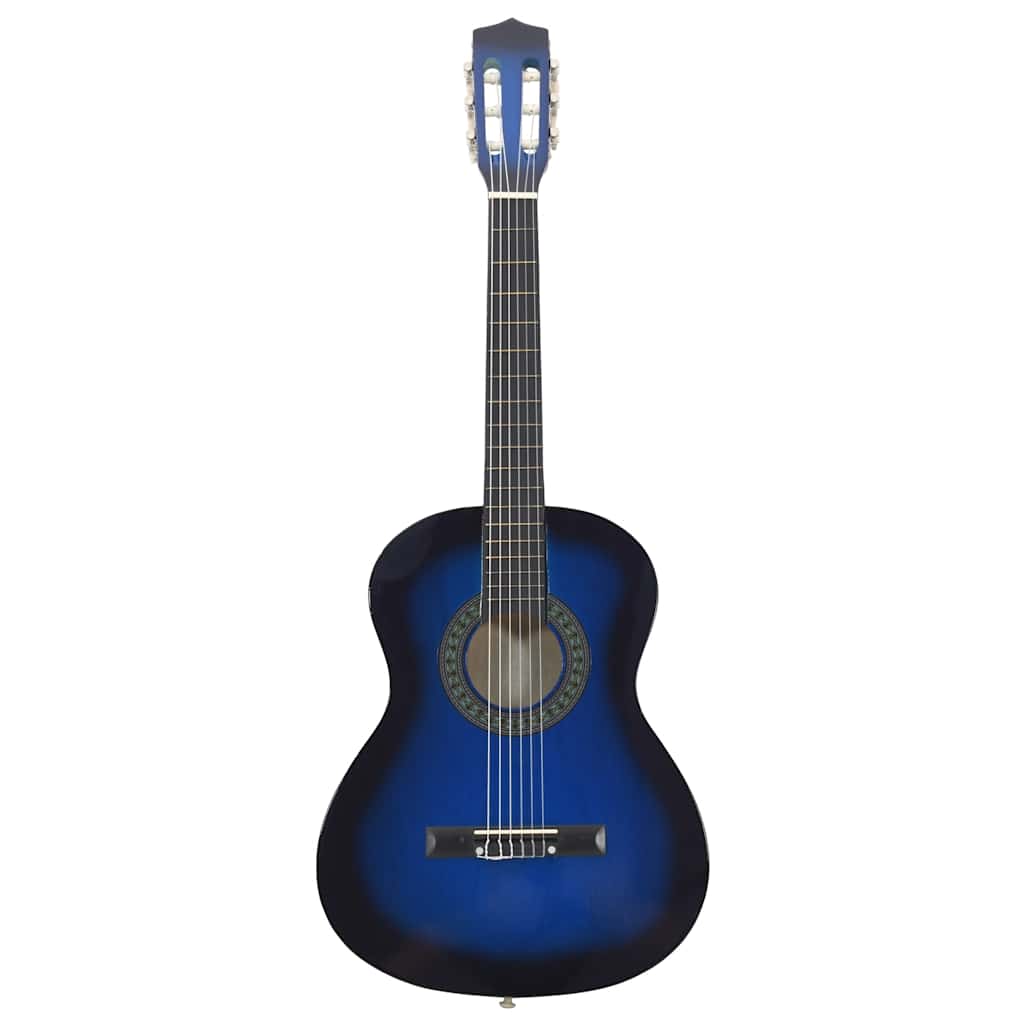 Vidaxl Gitarre Classic Anfänger und Kinder 3 4 36 Blau
