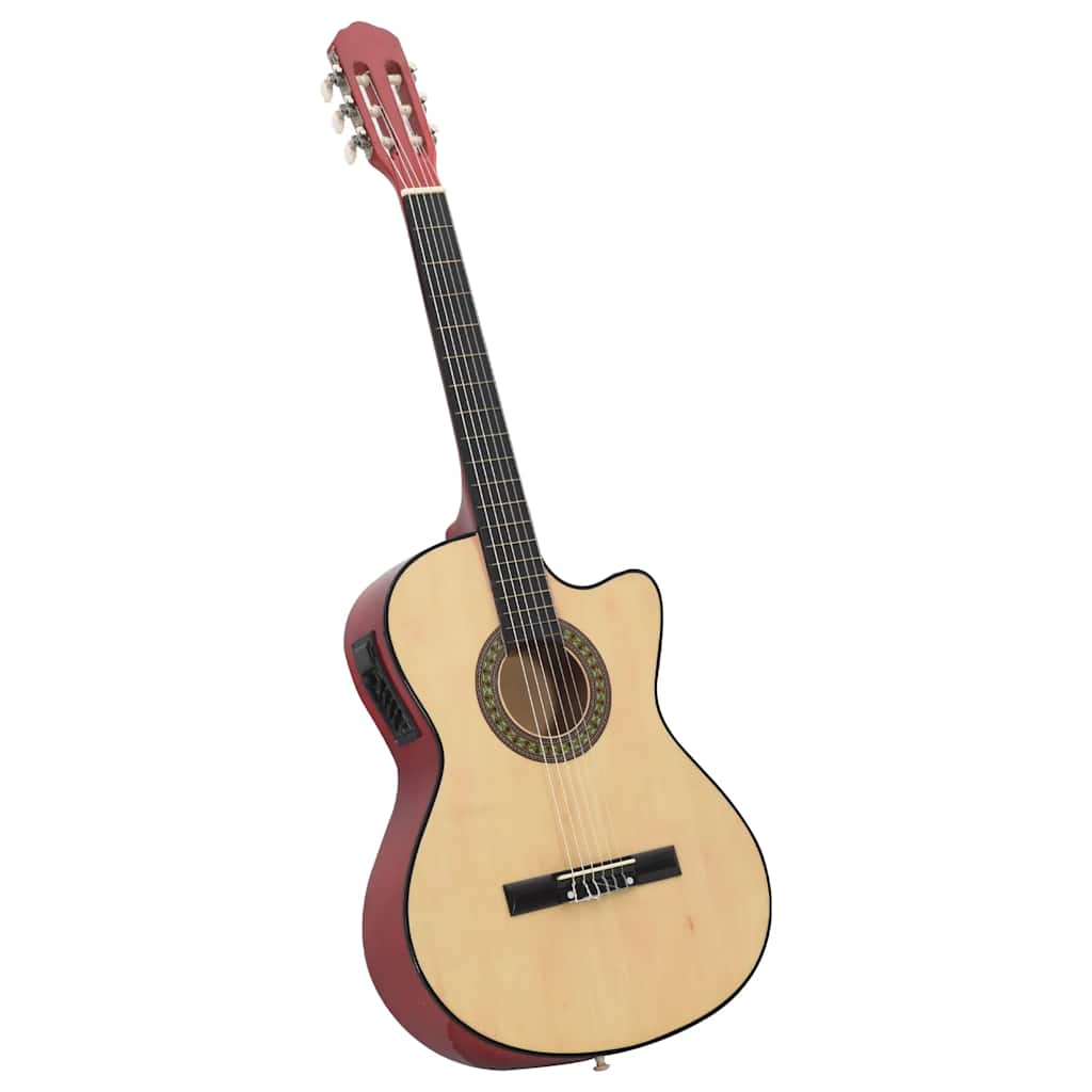 Vidaxl Cutaway-Gitarre mit Equalizer, 6 Saiten, Western-Klassik