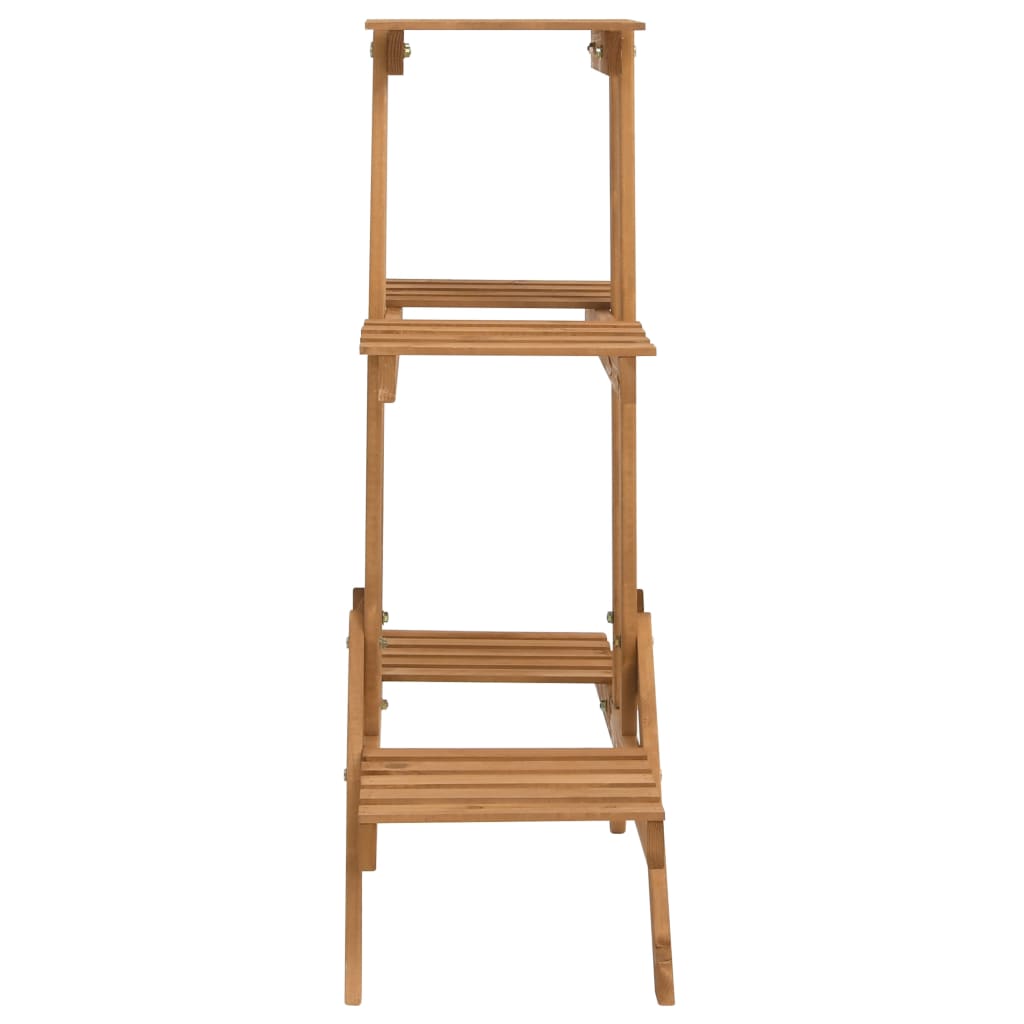 Vidaxl plant stand 83x25x83 cm pine wood