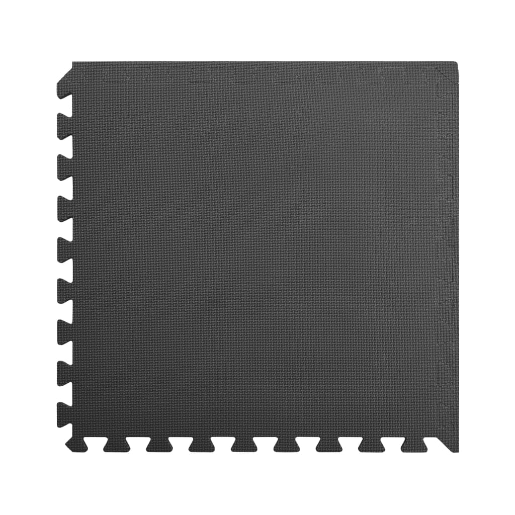 Vidaxl vloermatten 12 st 4,32 ㎡ eva-schuim zwart