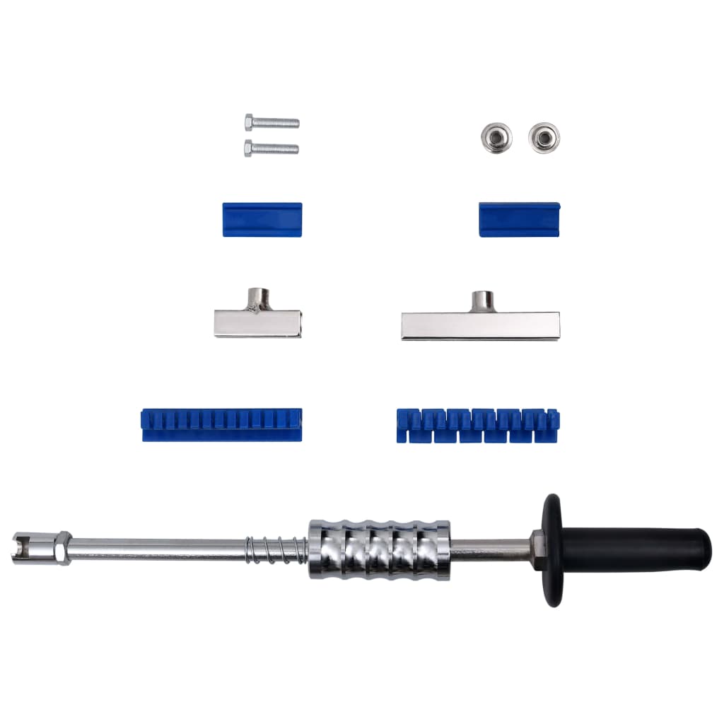 Vidaxl 7-Piece Sliding Hammer Set Carbon Steel