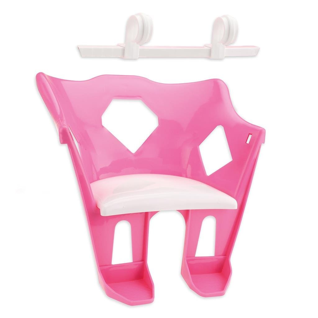 Cute baby doll bicycle seat pink