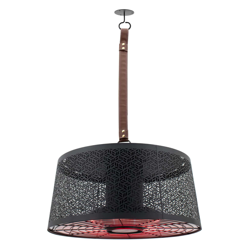 Ohrievač Sunred moderna artix ultra smart závesný 2000w ružovo zlatý čierny