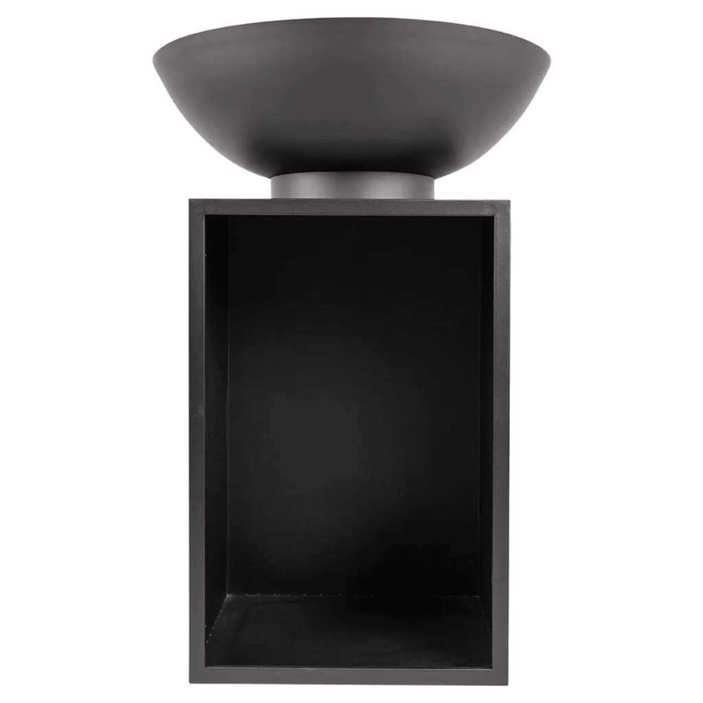 Ciotola di fuoco a fuoco rosso con barbecuegrill onyx con copertura 60 cm