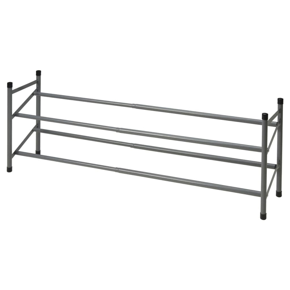 Aufbewahrungslösungsschuh Rack mit 2 Schichten (61,5-115) x23x38 cm