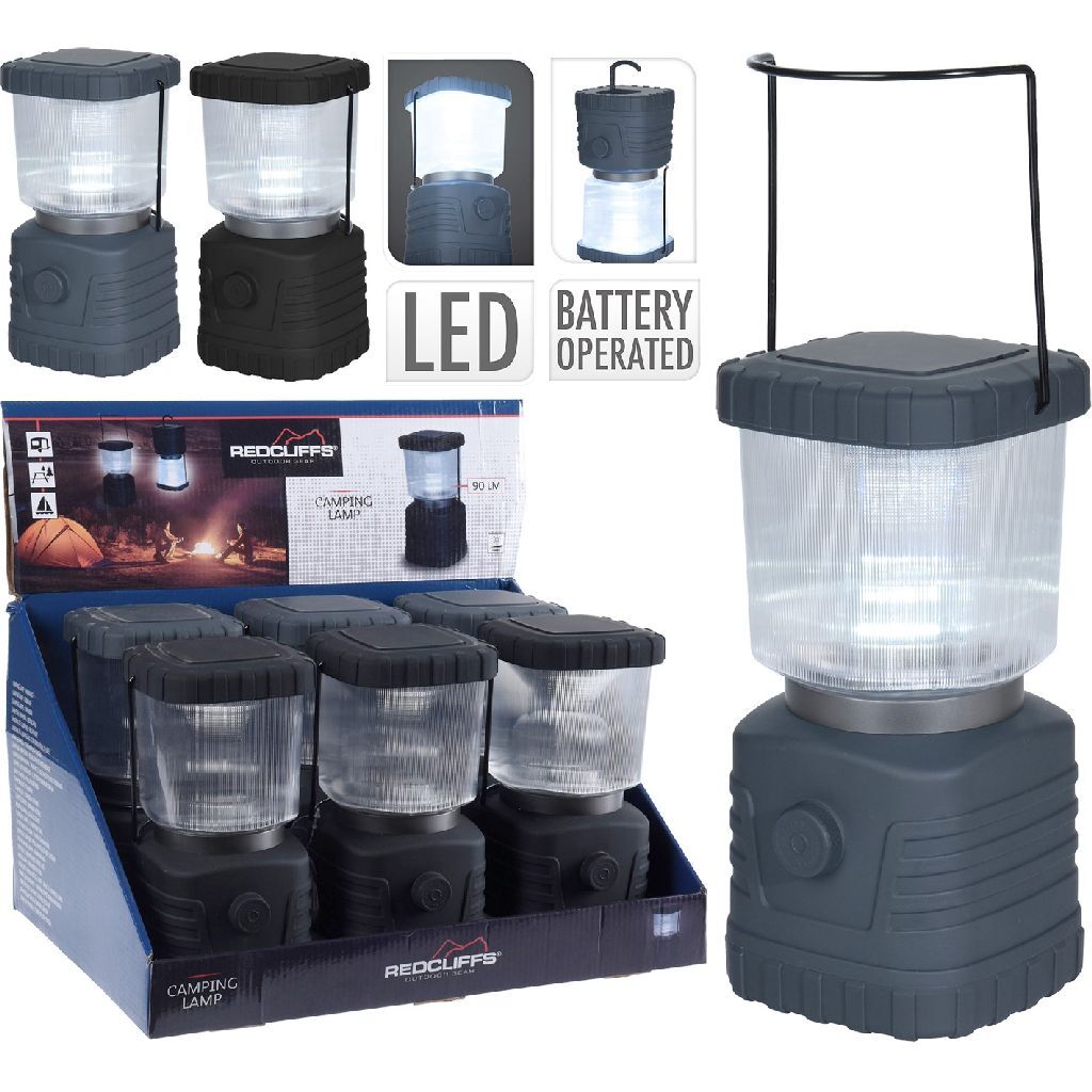 Other brands LED camping lamp standing 22.5 cm assorted