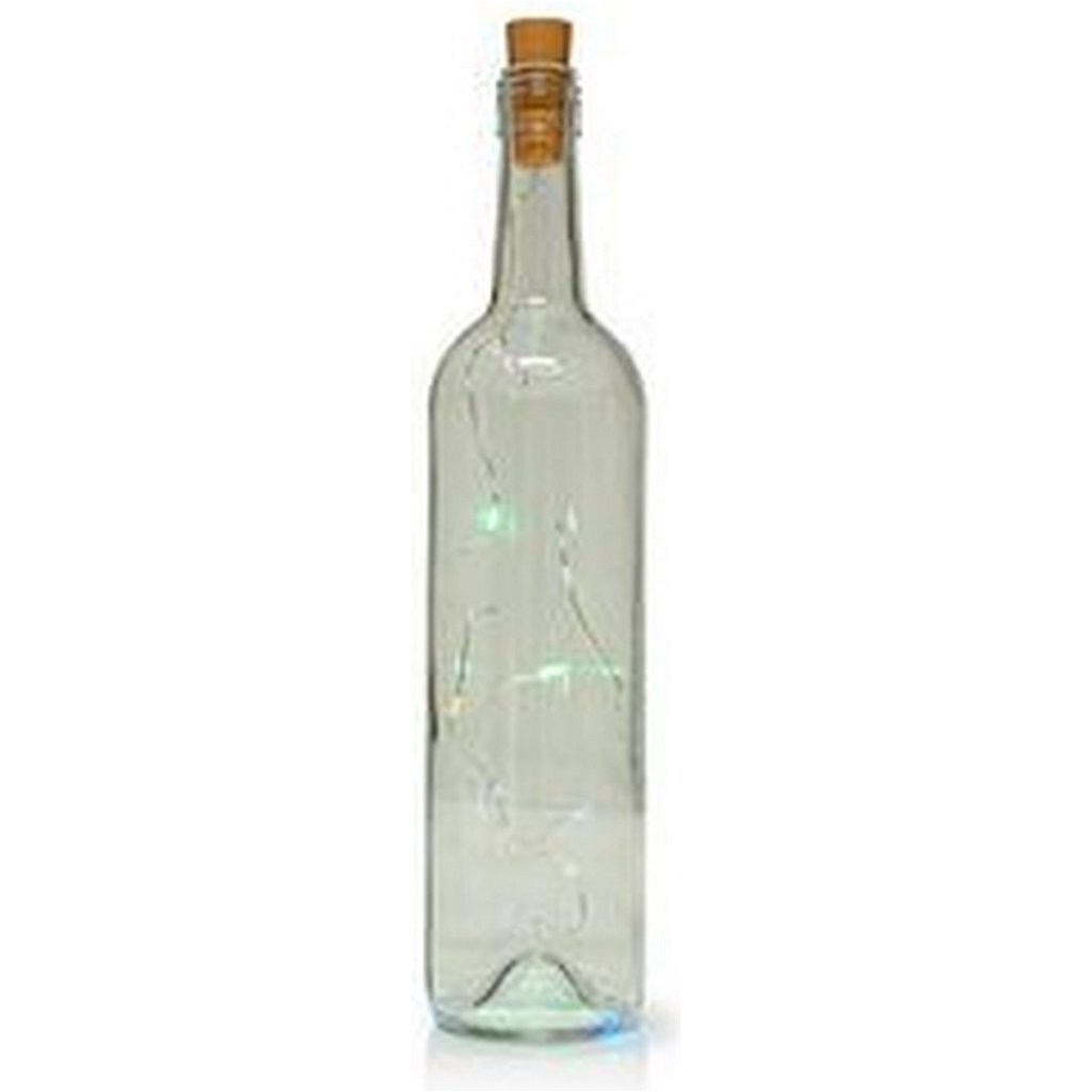 Sia bottle stopper light string with 8 multicolor LED lights IP44