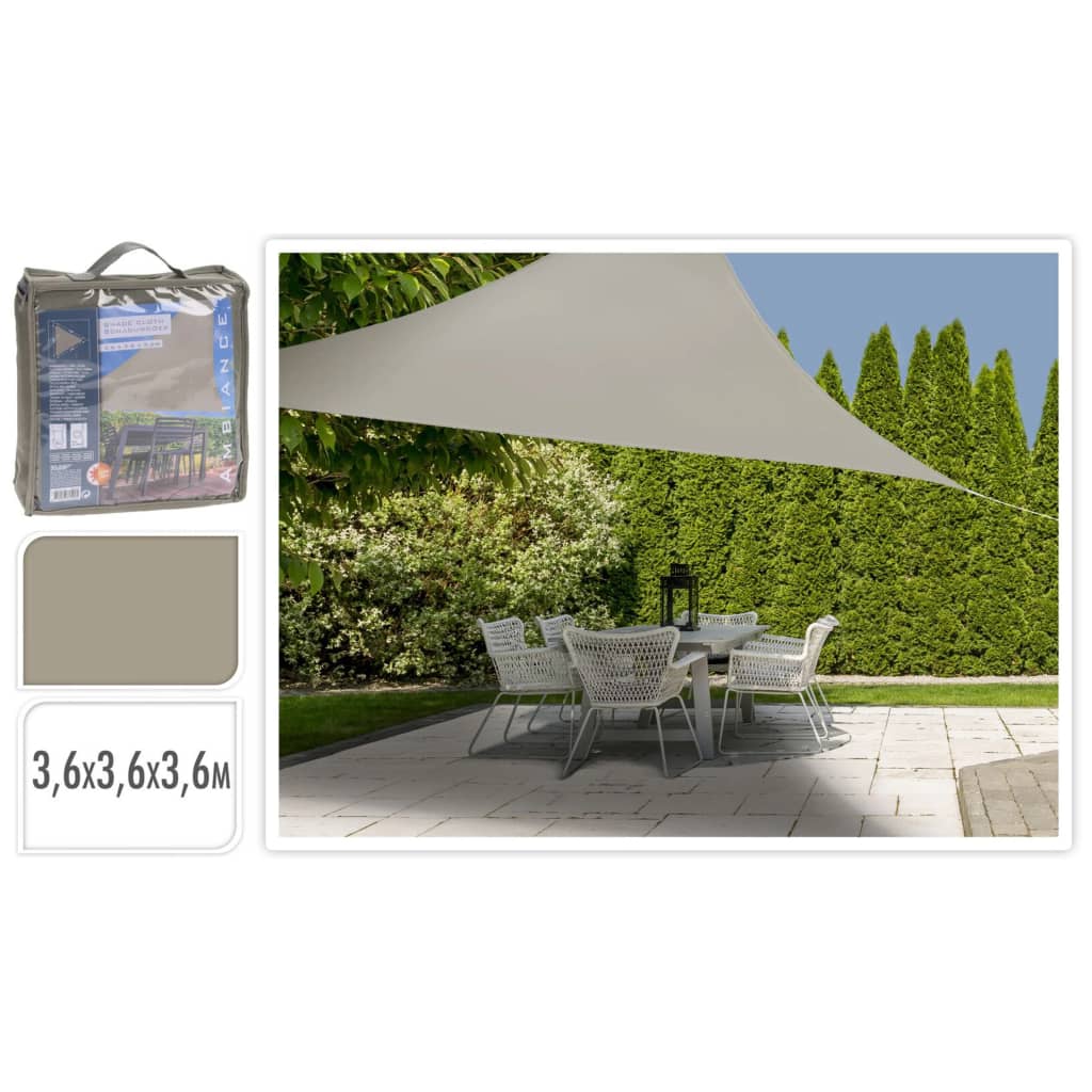Prograrden Prograrden Shadow Tuch Triangle 3.6x3,6x3,6 m Sand -Colored