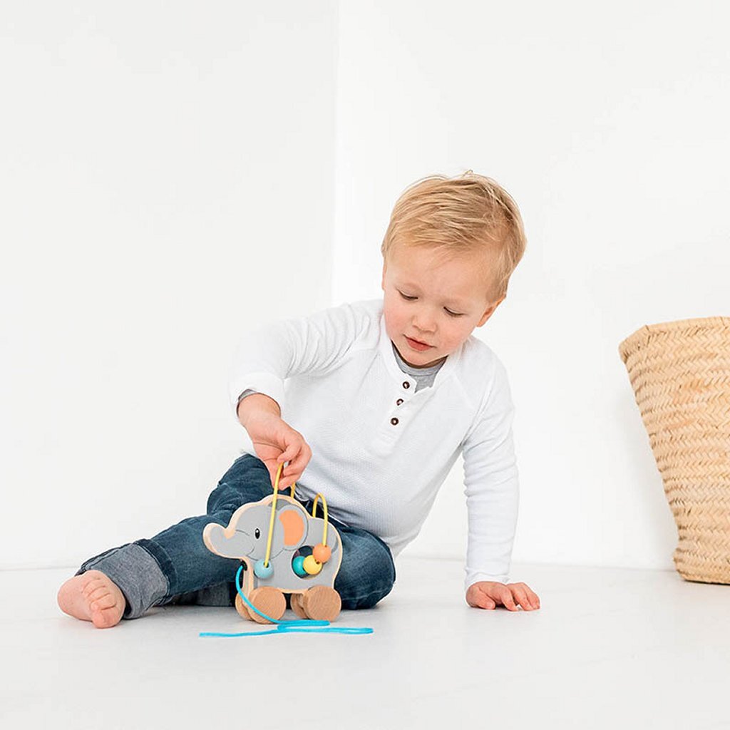 Studio Circus Studio Circus Holz-Nachziehfigur Elefant