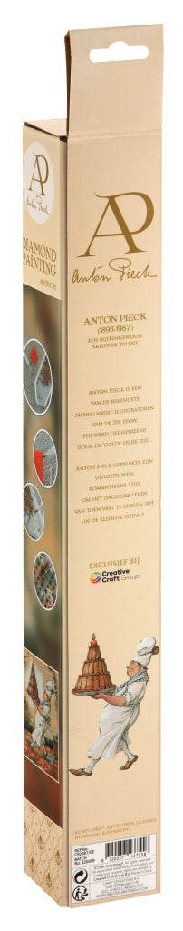 Diamantový obraz Grafix anton pieck pekař 40x50cm