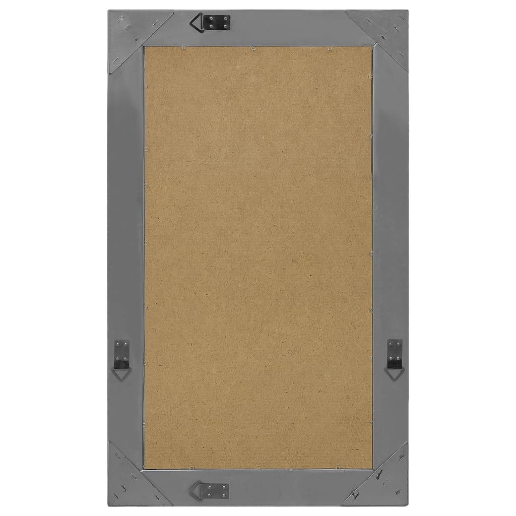 Vidaxx fali tükör barokk stílusban 50x80 cm fekete