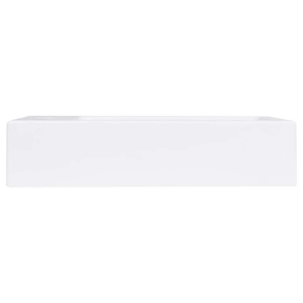 VidaXL washbasin 400x220x90 mm smc white