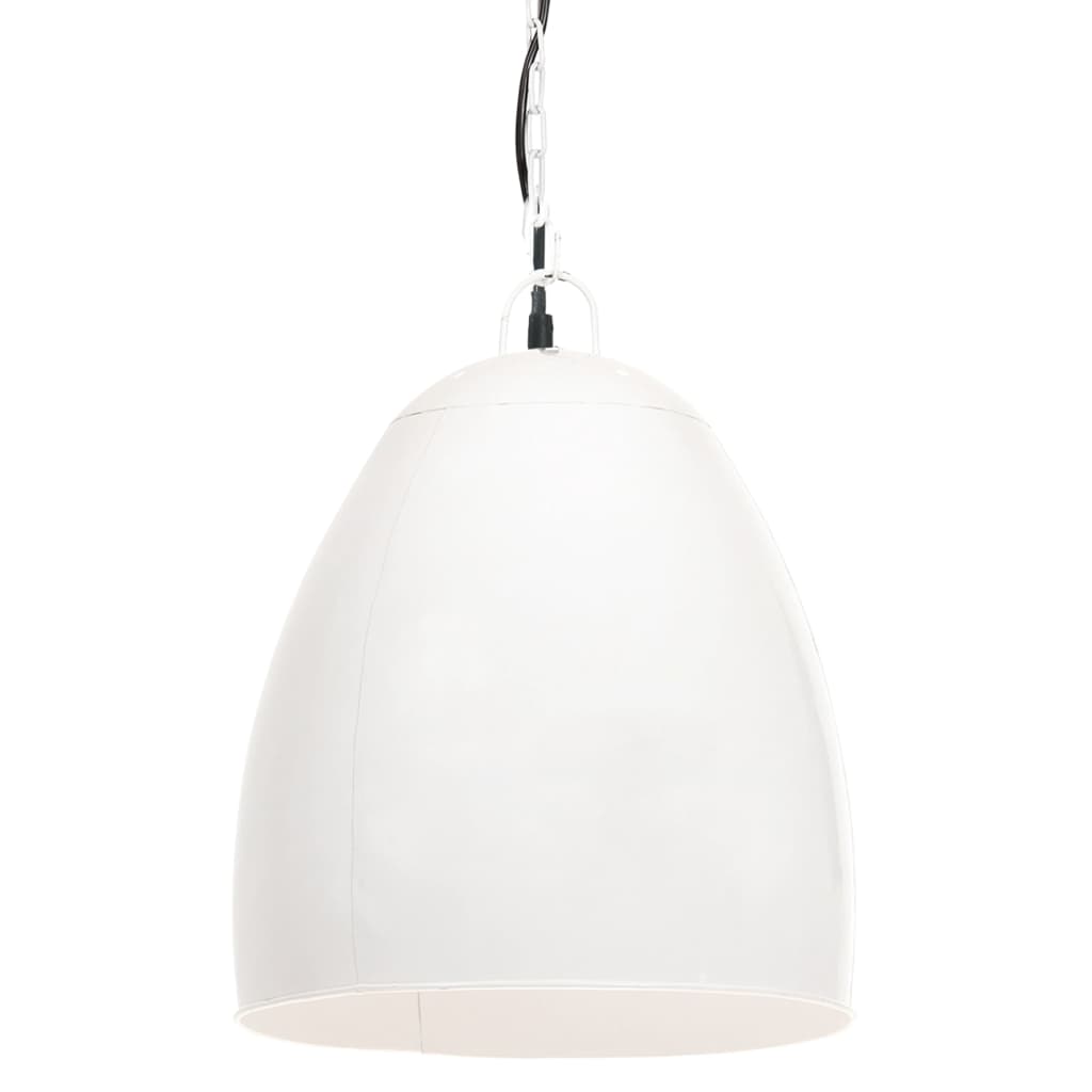 Vidaxl Hanging Lamp Industrial Rundt 25 w e27 42 cm hvit