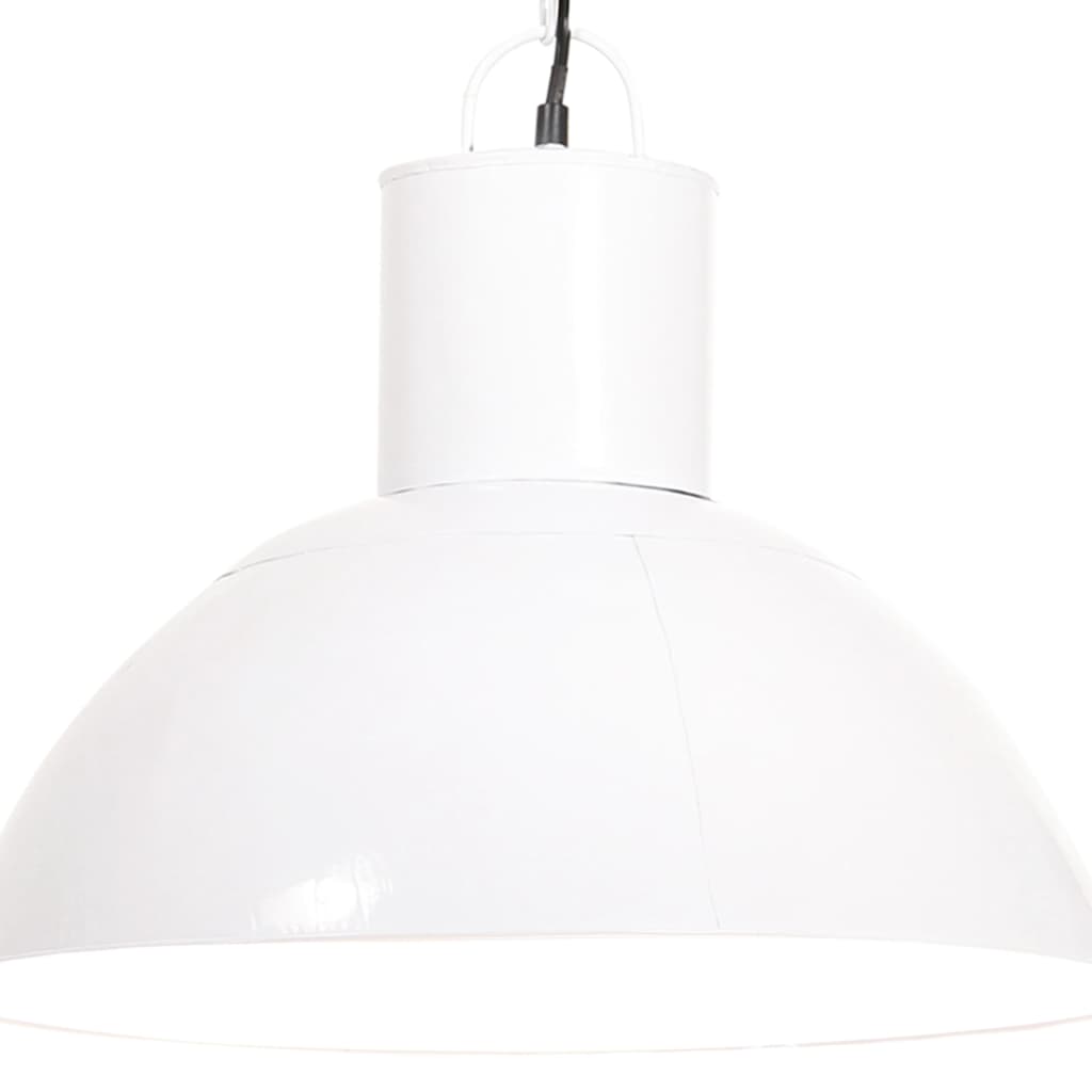 Lampada a sospensione Vidaxx rotonda 25 w e27 48 cm bianco