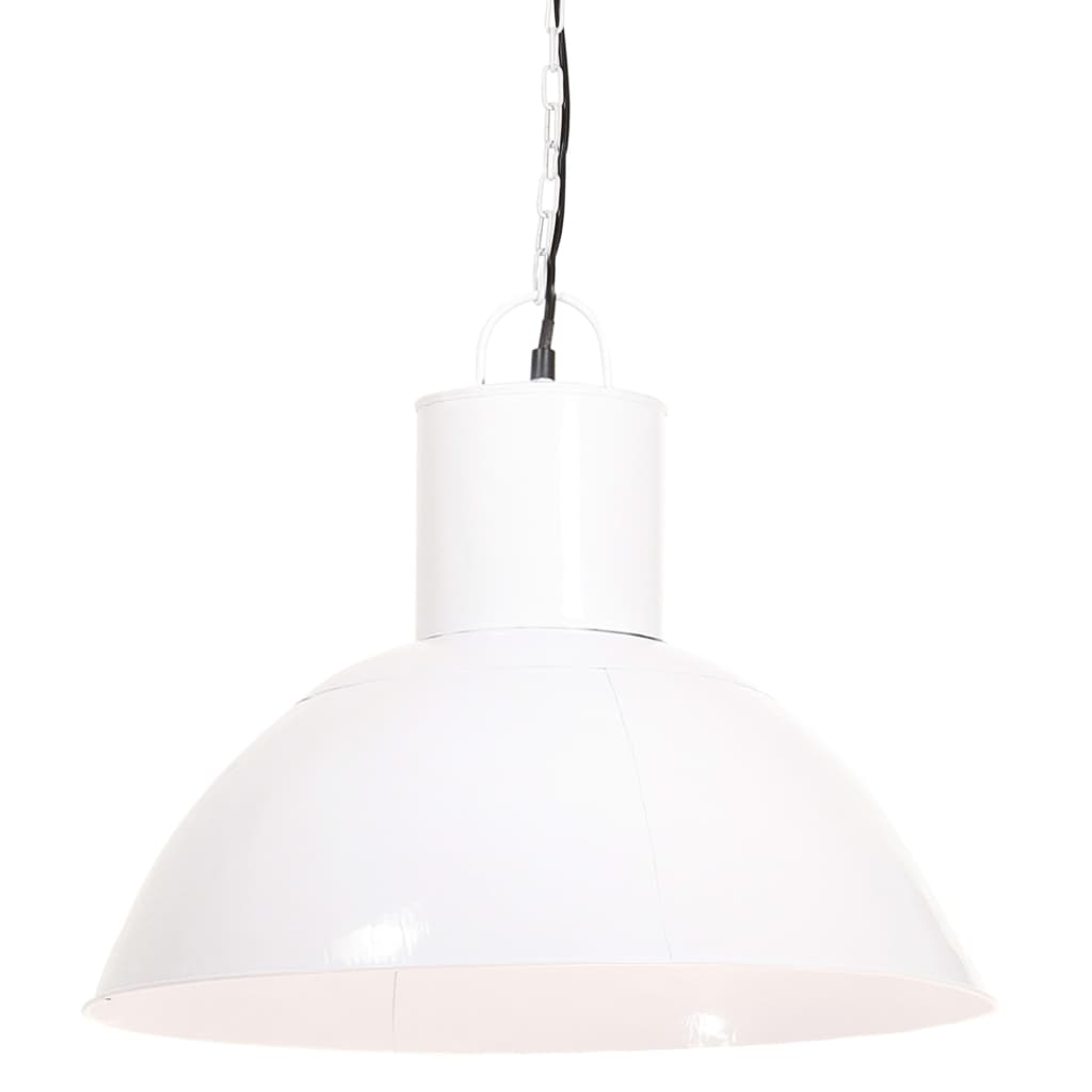 Lampada a sospensione Vidaxx rotonda 25 w e27 48 cm bianco