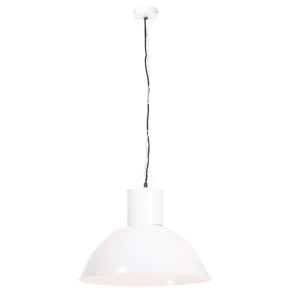 Lampada a sospensione Vidaxx rotonda 25 w e27 48 cm bianco