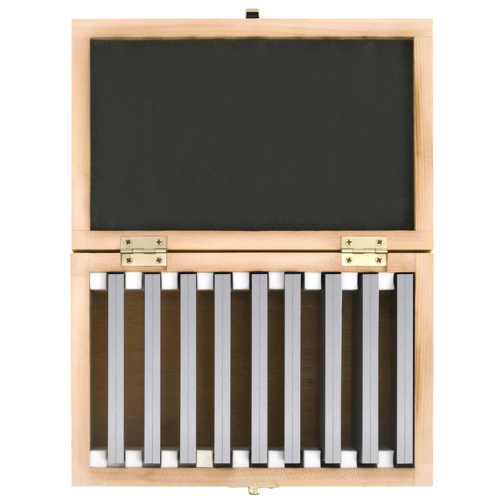 Vidaxl parallel plates 18 pcs 100 mm 10-42 mm