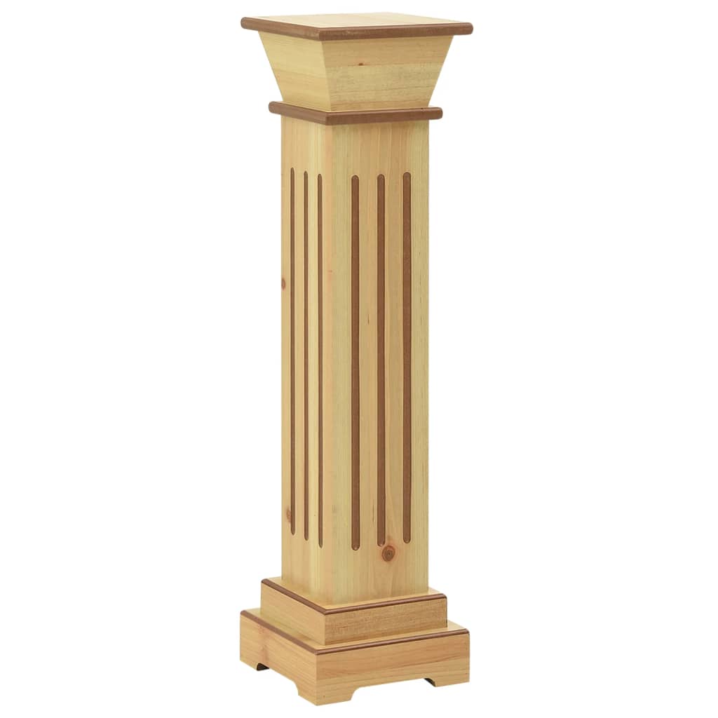 Vidaxl plant stand classic column square 17x17x66 cm MDF wood
