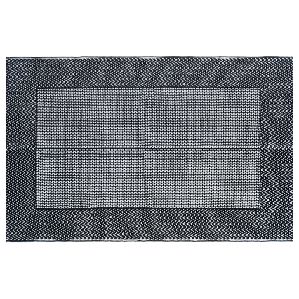 Vidaxl outdoor rug arakil 120x180 cm pp gray