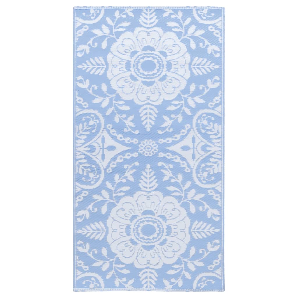 Vidaxx outdoor rug arakil 80x150 cm pp baby blue