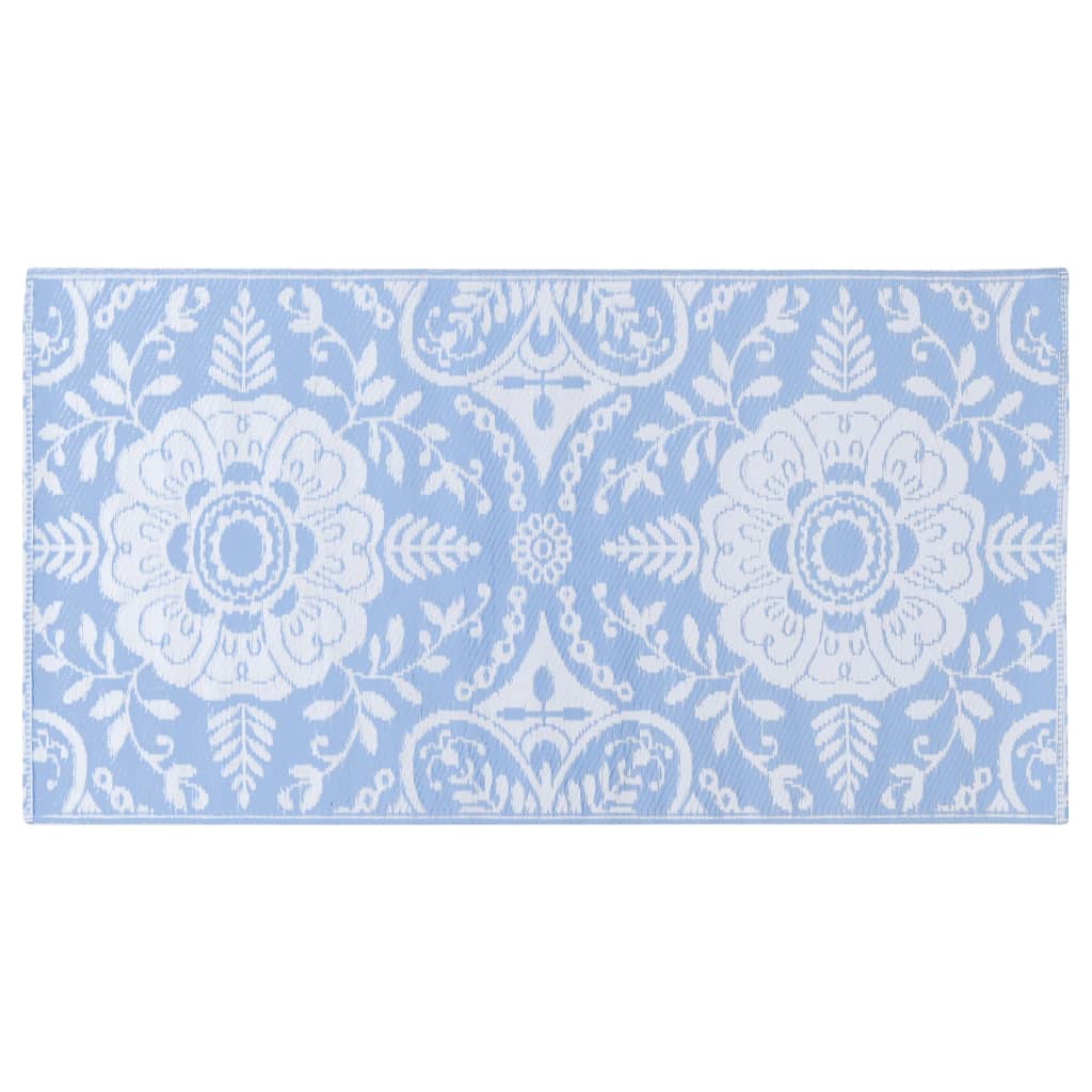 Vidaxx outdoor rug arakil 80x150 cm pp baby blue
