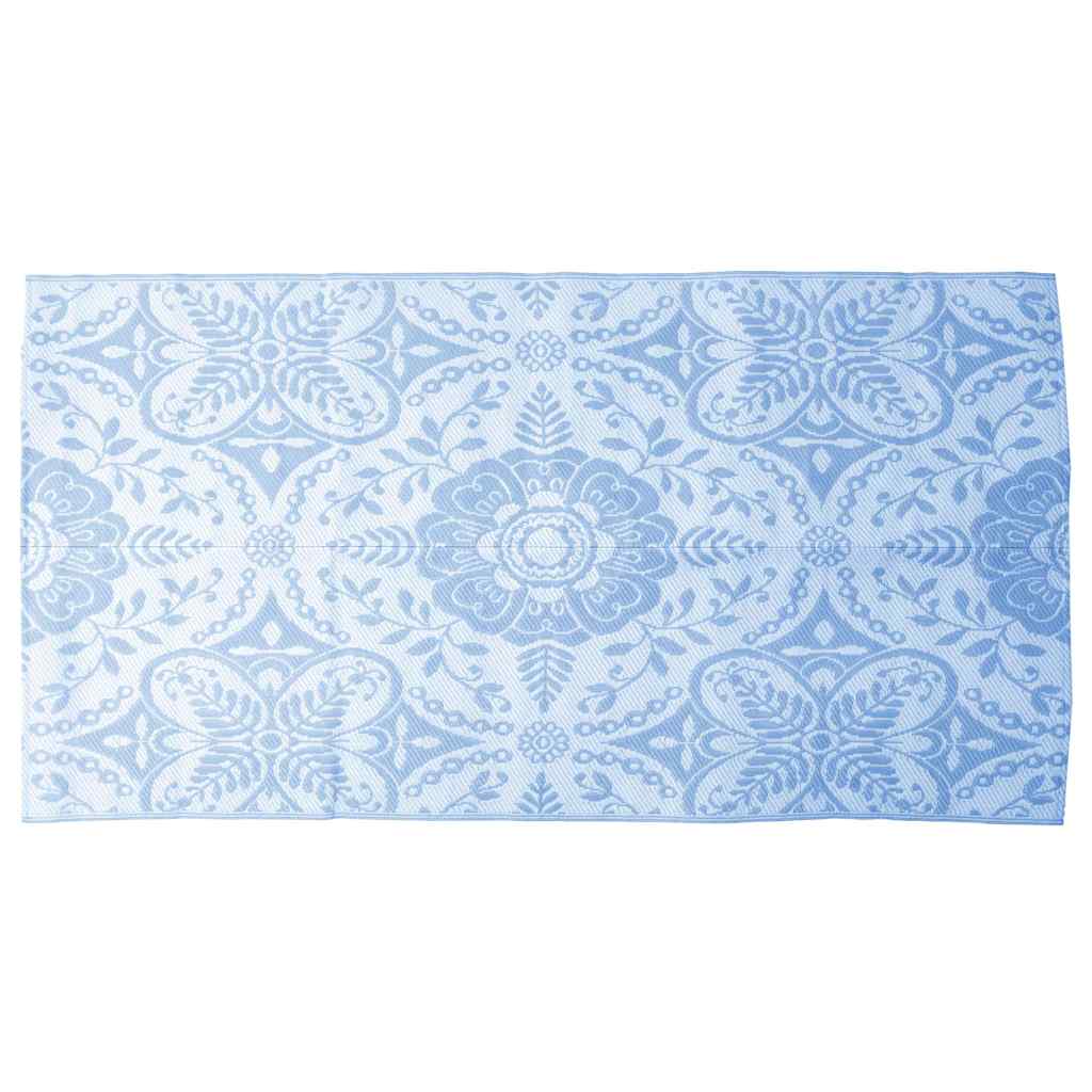 Vidaxx outdoor rug arakil 120x180 cm pp baby blue