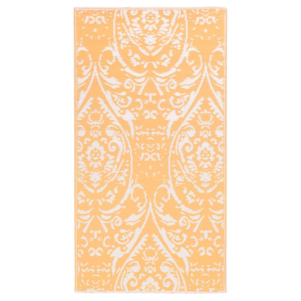 Vidaxx outdoor rug arakil 80x150 cm pp orange and white