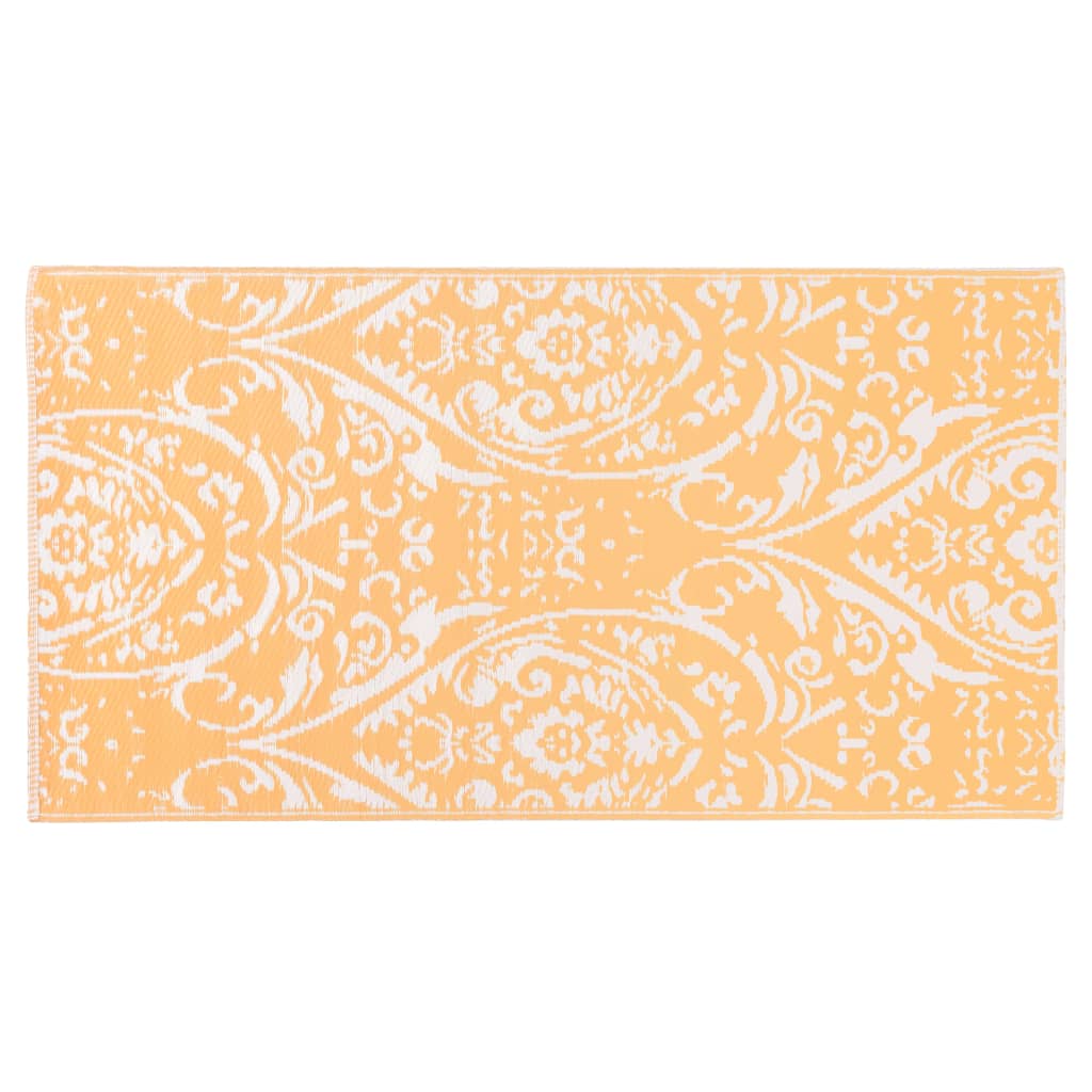 Vidaxx outdoor rug arakil 80x150 cm pp orange and white