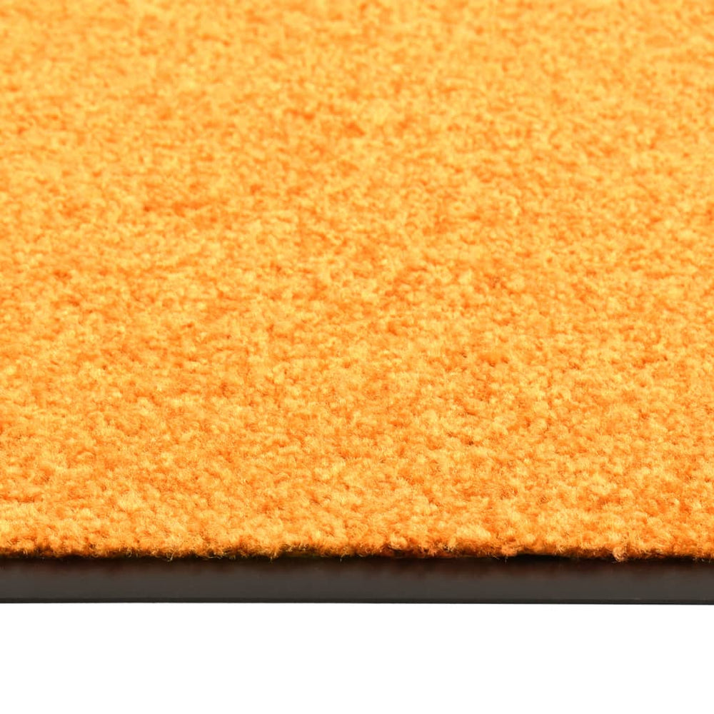 Vidaxl Washable Doormat 40x60 cm Orange