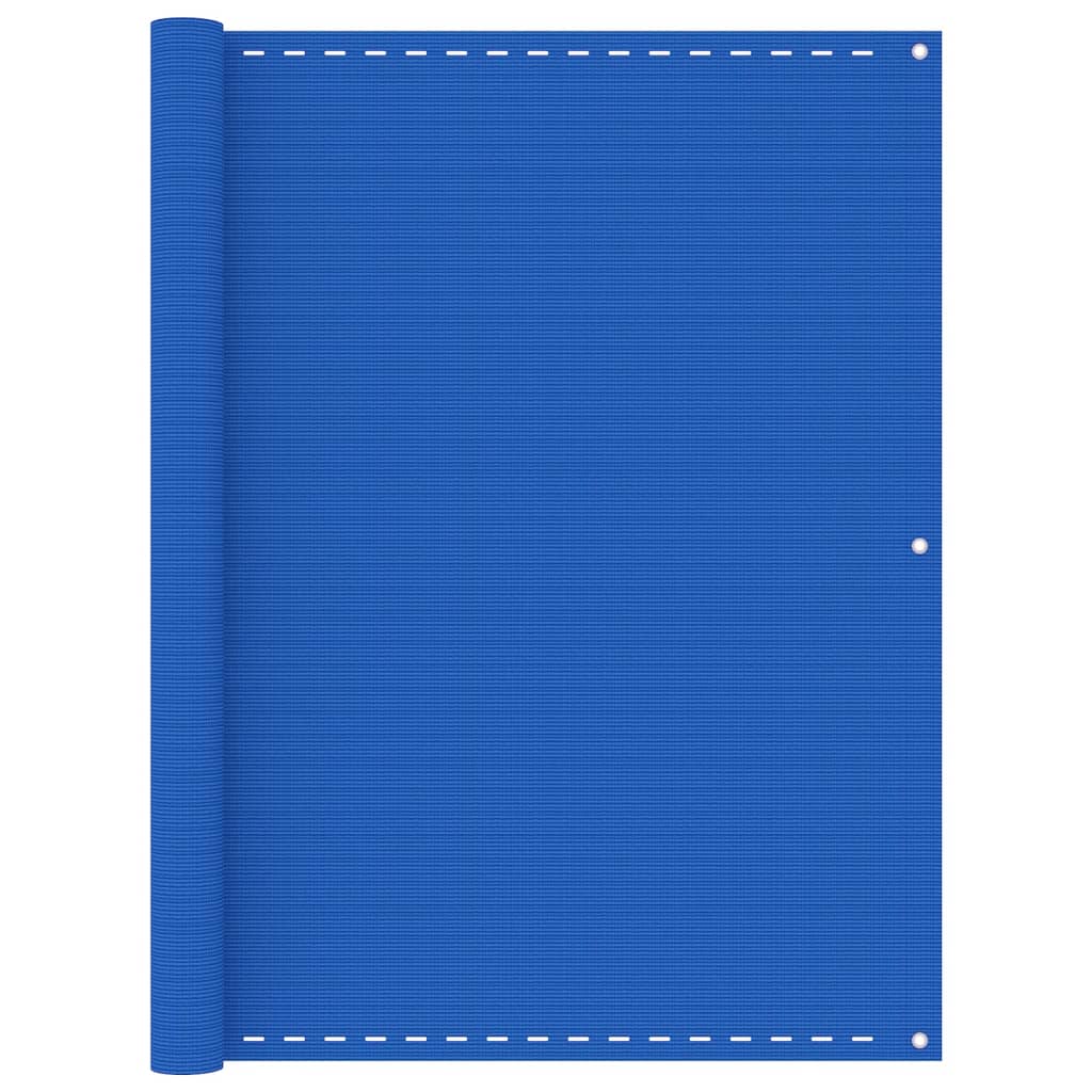 Vidaxl Balcony Schermata 120x500 cm HDPE Blue