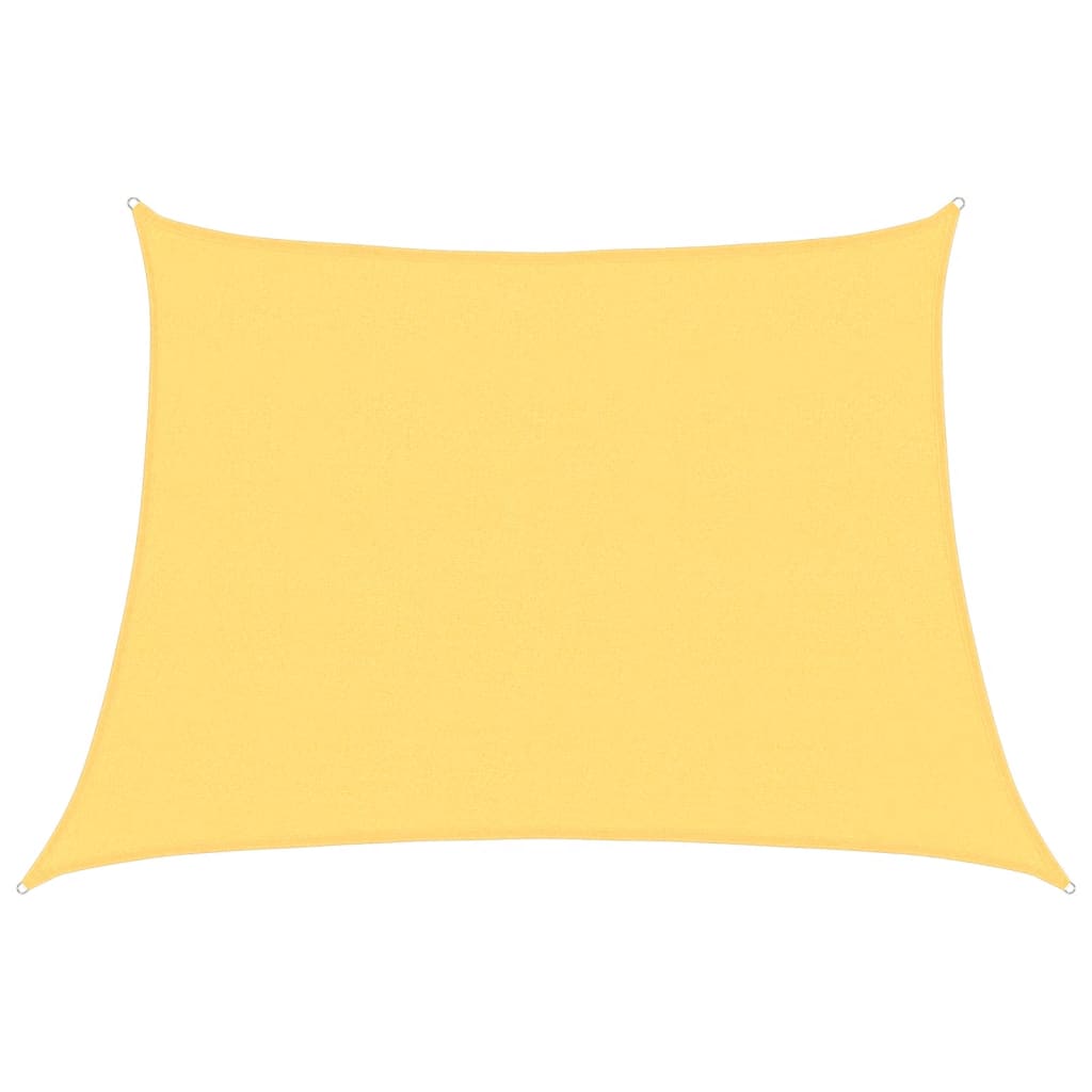 Vidaxl Zonnezeil 160 g m² 4 5x3 M HDPE -Beige