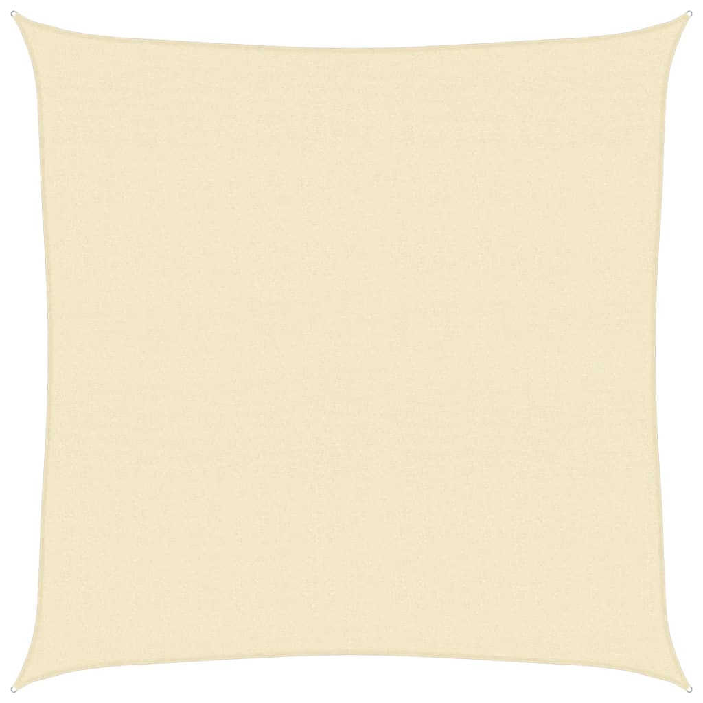 Vidaxl Zonnezeil 160 g m² 4x4 M HDPE -Creme -Colored
