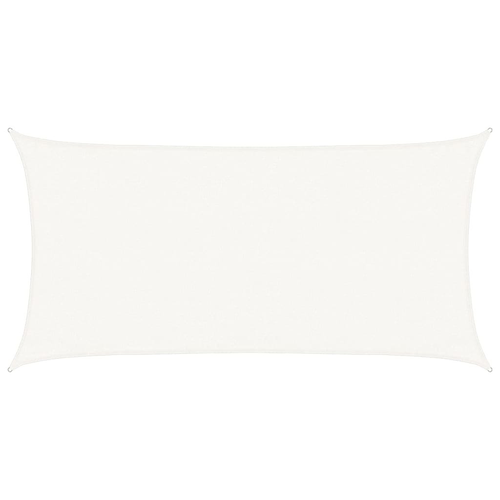 Vidaxl Zonnezeil 160 g m² 3x6 M HDPE -Weiß