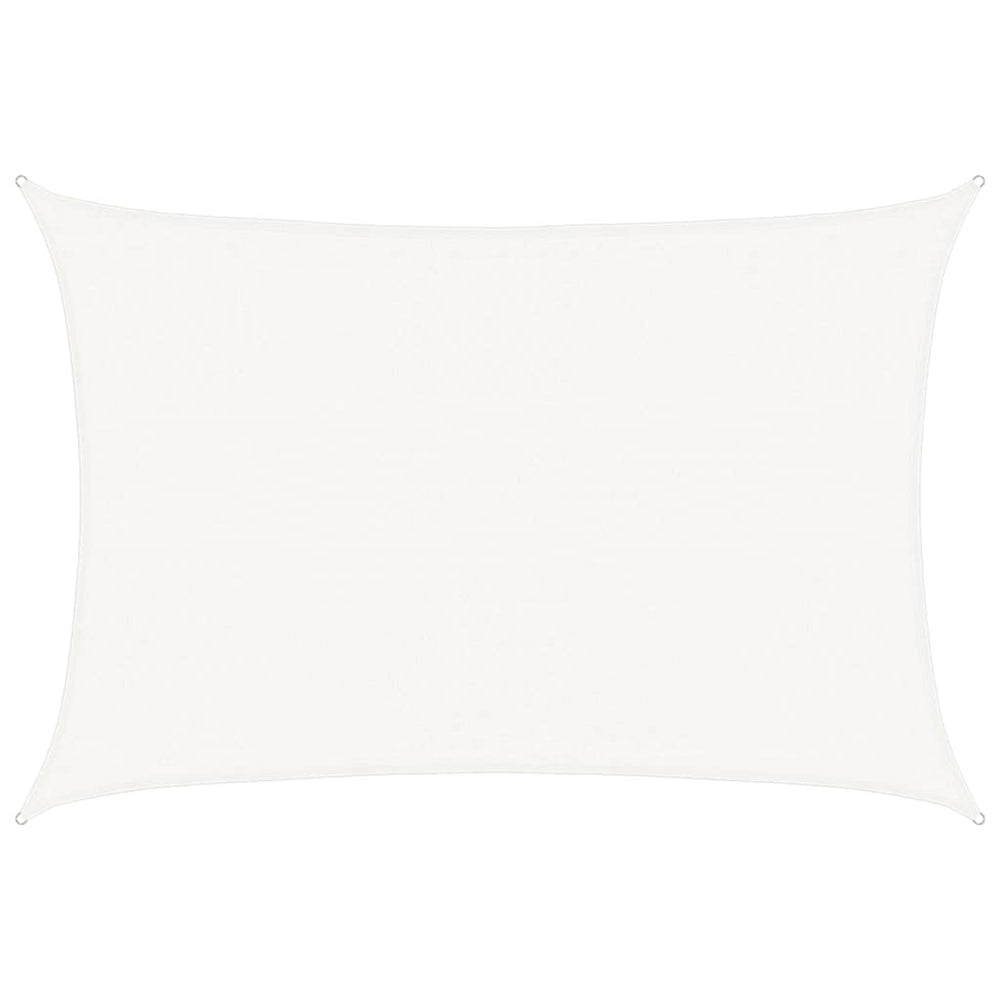 Vidaxl Zonnezeil 160 g m² 3.5x4,5 m HDPE bianco