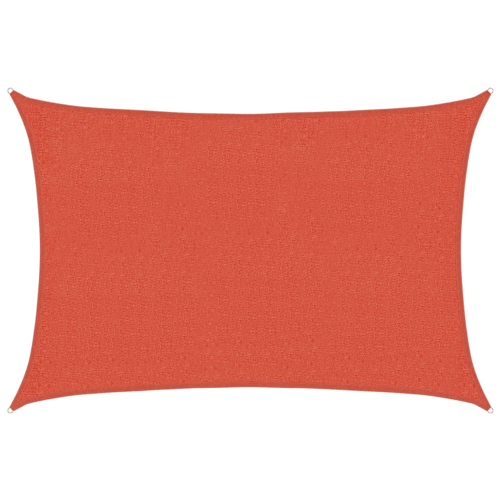 Vidaxl Zonnezeil 160 g m² 2x3 M HDPE Terracotta w kolorze