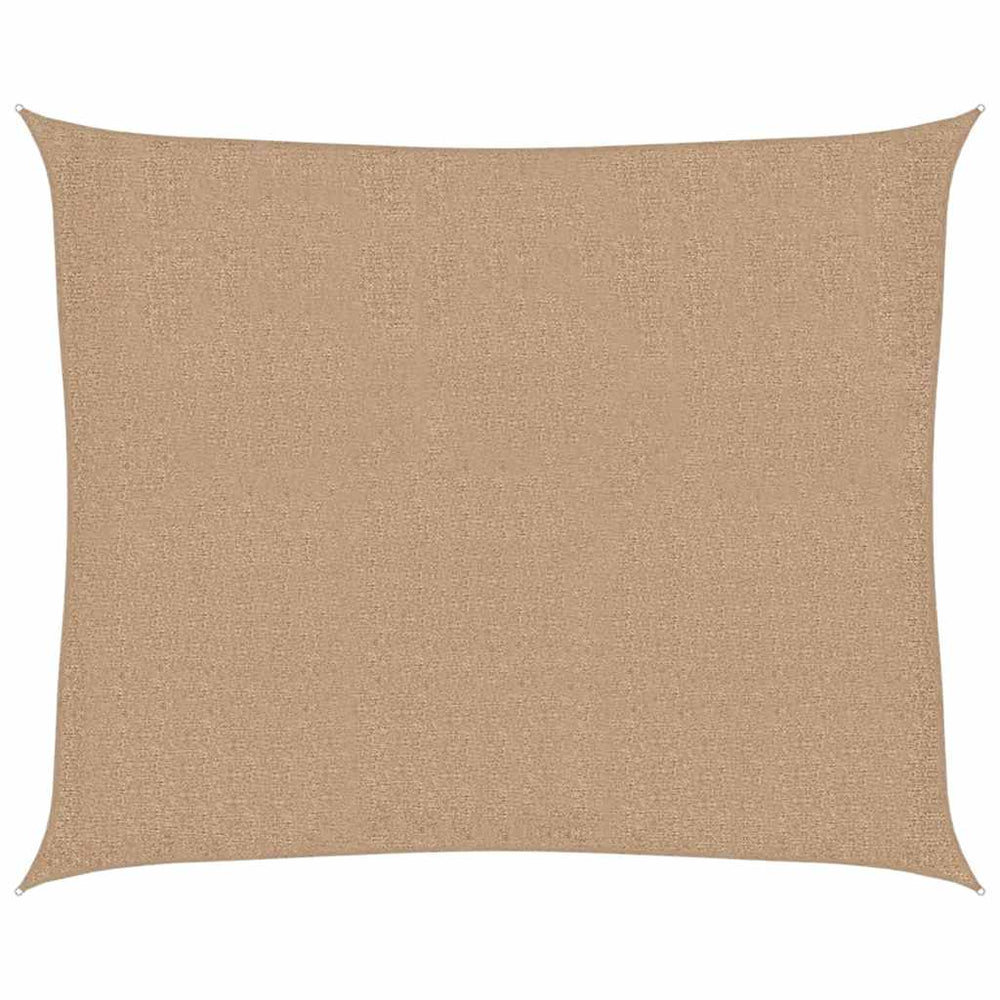 Vidaxl zonnezeil 160 g m² 2,5x3 m hdpe taupe