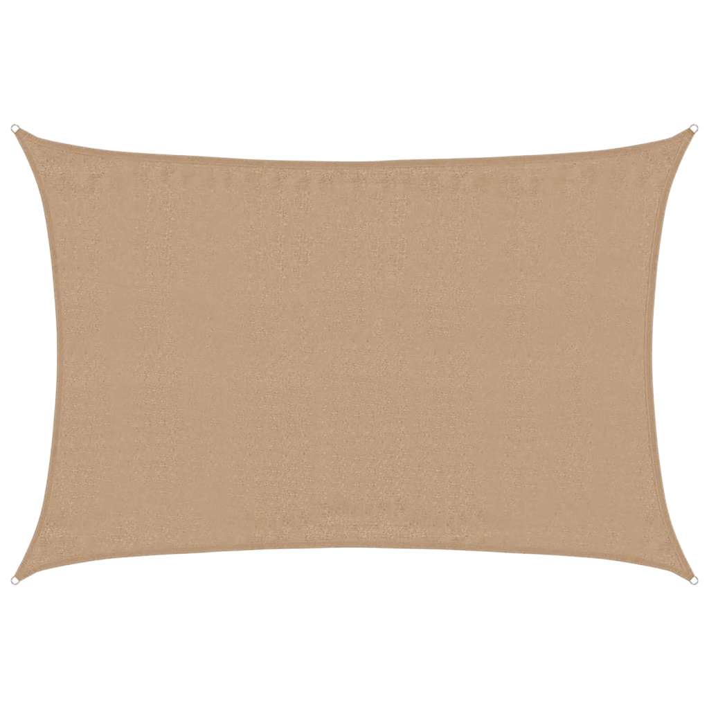 Vidaxx saulės burė 160 g m² 3,5x5 m HDPE taupe