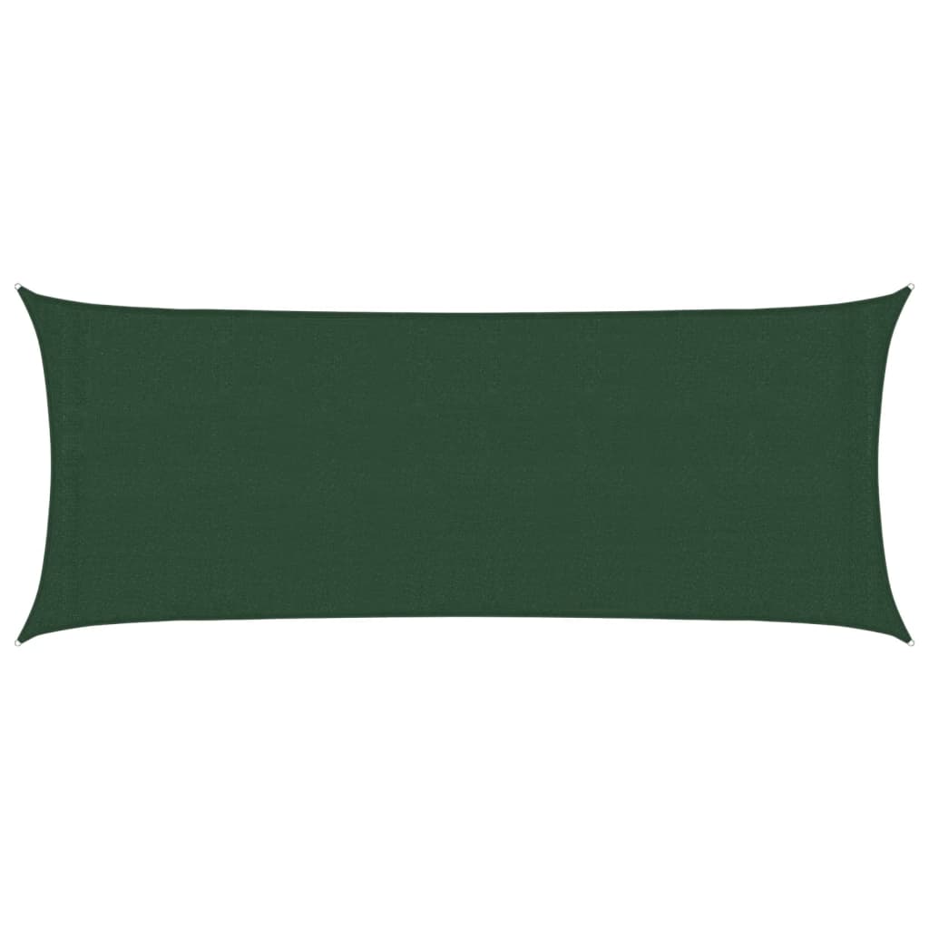 Vidaxl Zonnezeil 160 g m² 2x5 M HDPE dunkelgrün