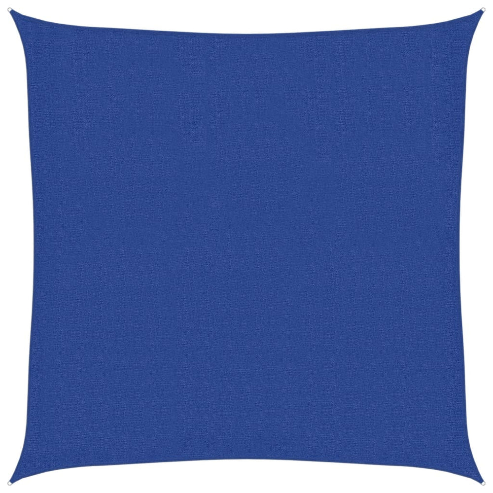 Vidaxl zonnezeil 160 g m² vierkant 3x3 m hdpe blauw