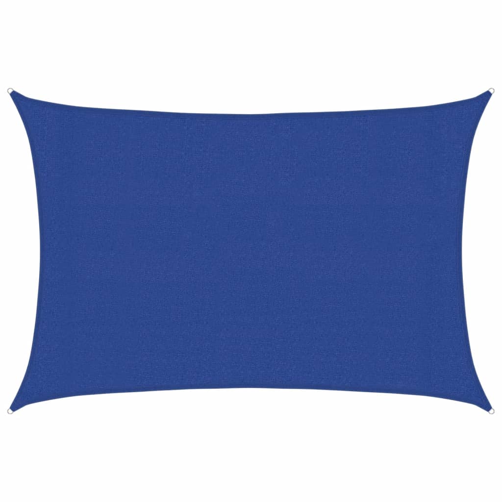 Vidaxl Zonnezeil 160 g m² rechteckig 3x4,5 M HDPE Blau