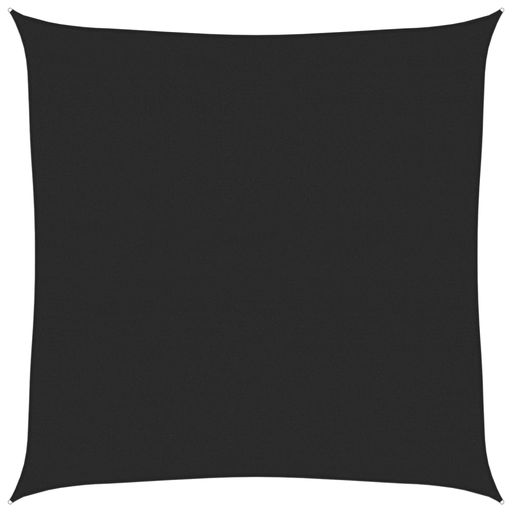 Vidaxl Zonnezeil 160 g m² 4,5 x 4,5 M HDPE Schwarz