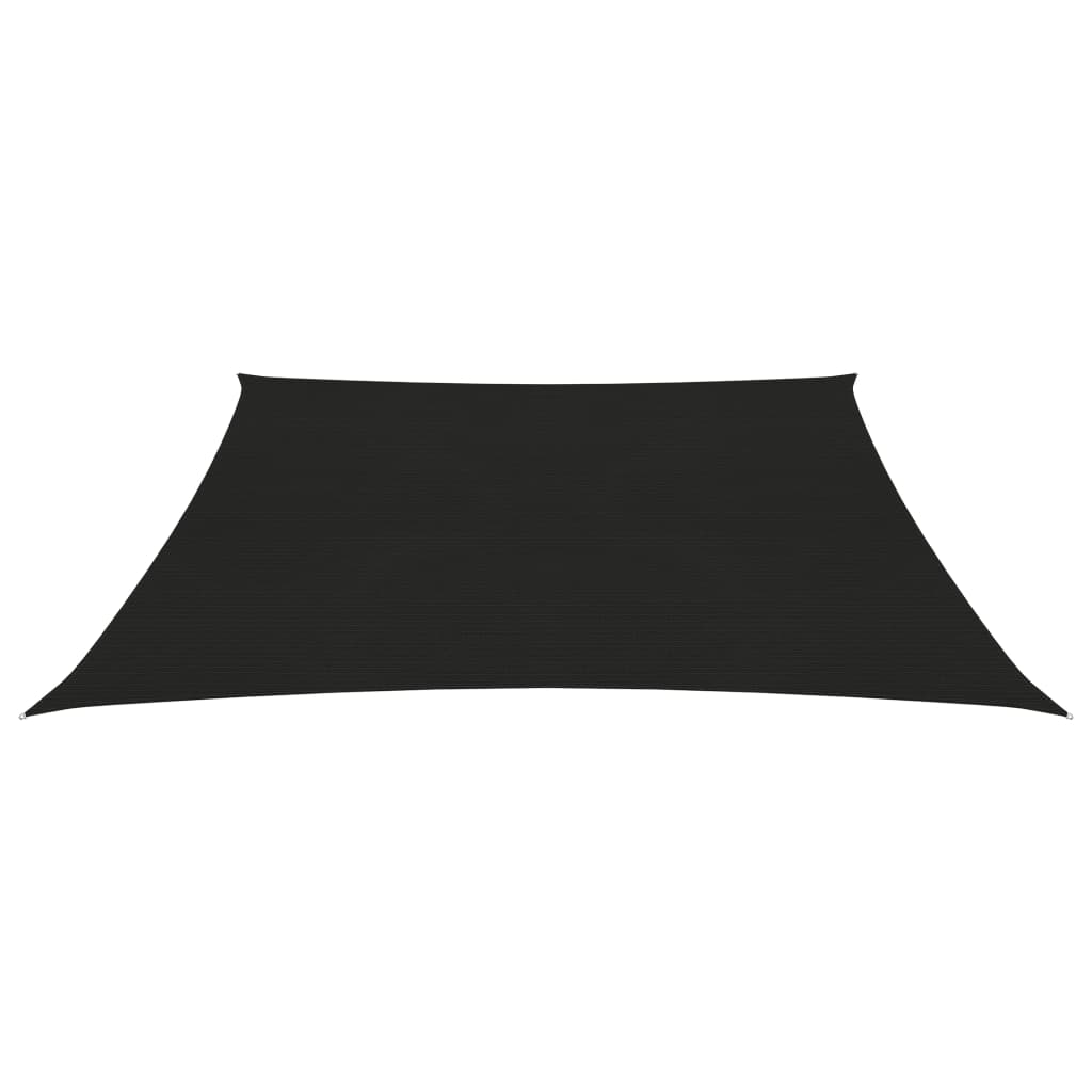 VidaXL Sun Sail 160 g m² 6x6 m HDPE black