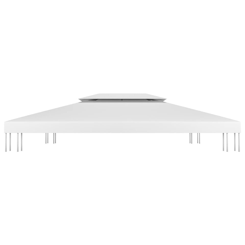 VIDAXL BESTETREACH 2-LAGE 310 G M² 4x3 m Weiß