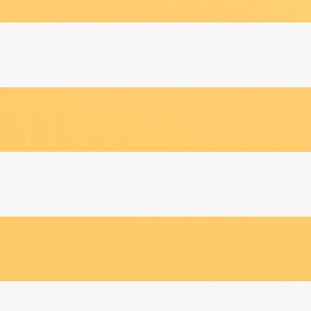 Vidaxl Balkon Bildschirm 120x400 cm Oxford Stoff weiß und gelb