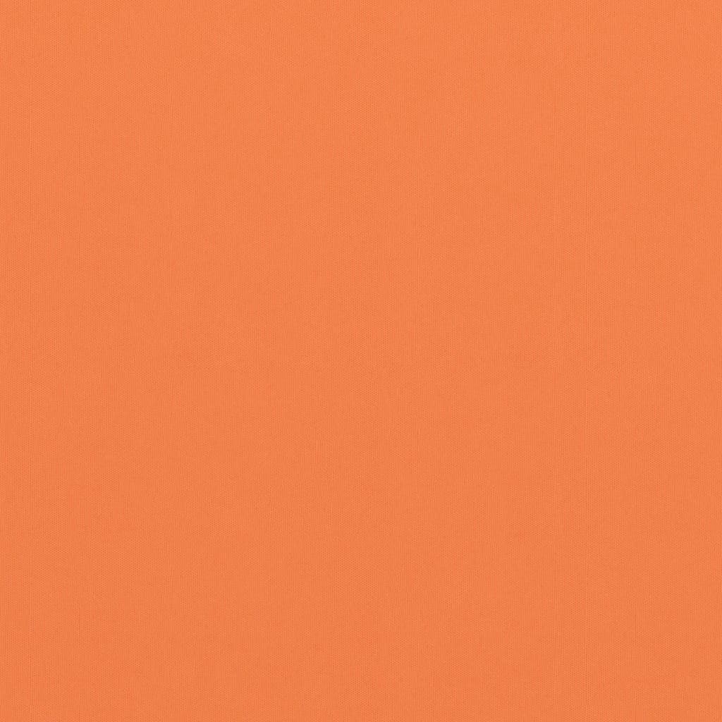 Vidaxl Balkon Bildschirm 120x600 cm Oxford Fabric Orange